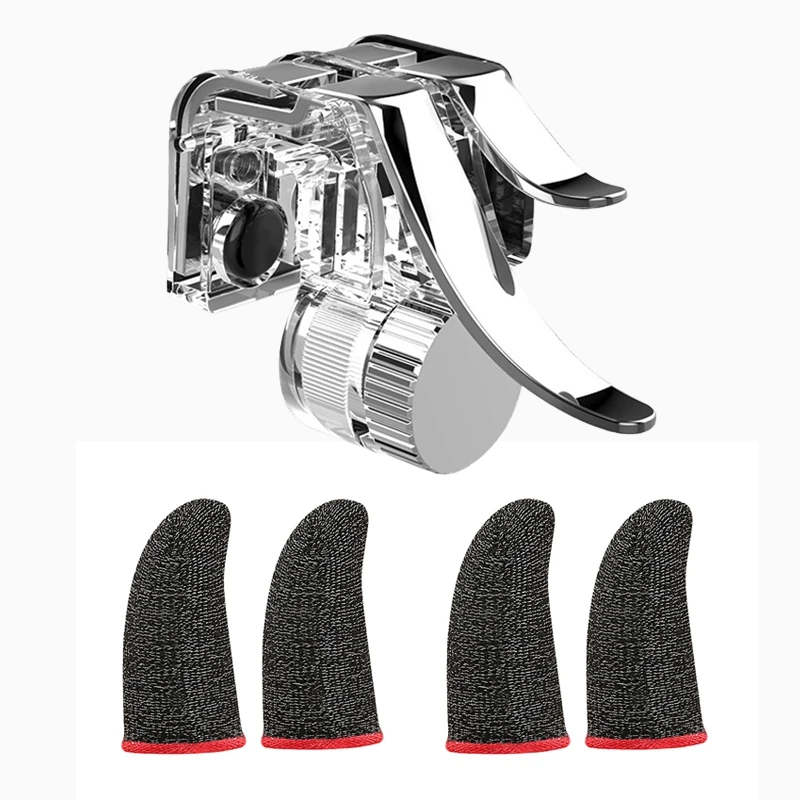 Игровой контроллер R11S с рукояткой игровые наборы пальцев физическими клавишами