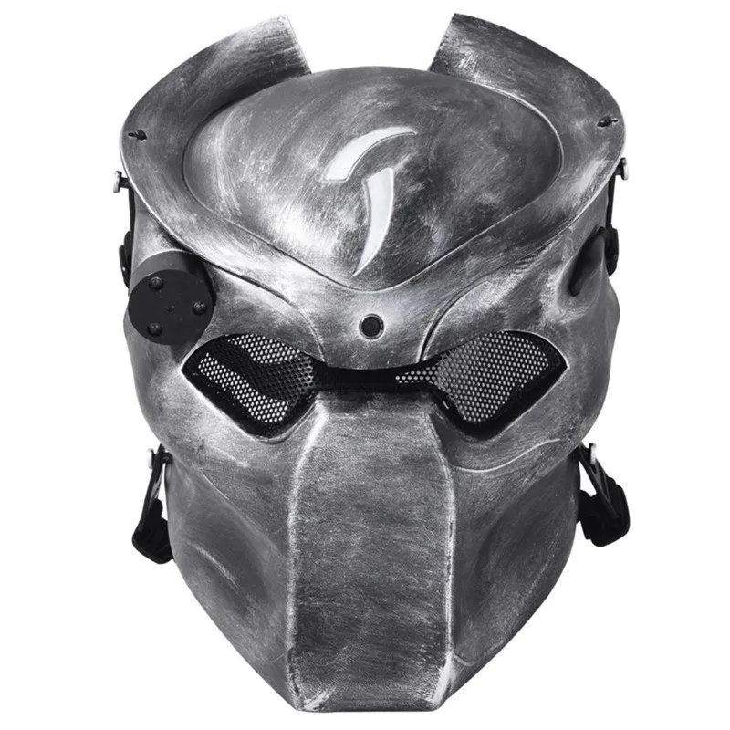 Тактическая Полнолицевая маска Alien против одинокого хищника волка черепа для