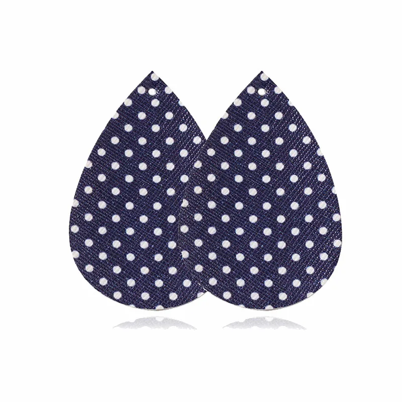 10 шт./лот серьги в горошек из искусственной кожи аксессуары 2020 красные черные