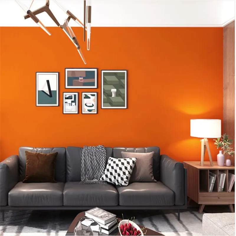 Wellyu Новые фрукты зеленые обои свежий чистый цвет современный минималистский