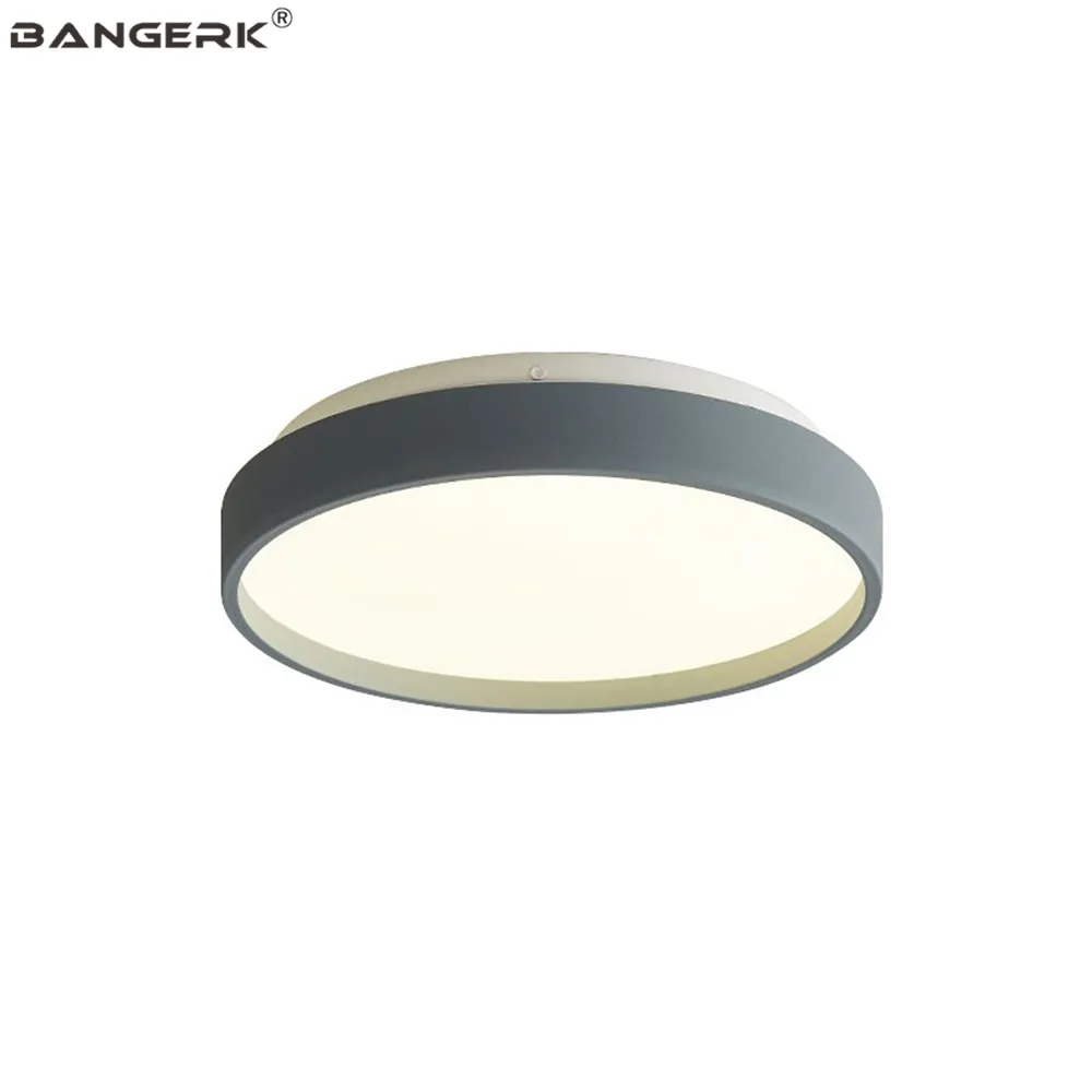 Современная светодиодная потолочная лампа в скандинавском стиле Круглый