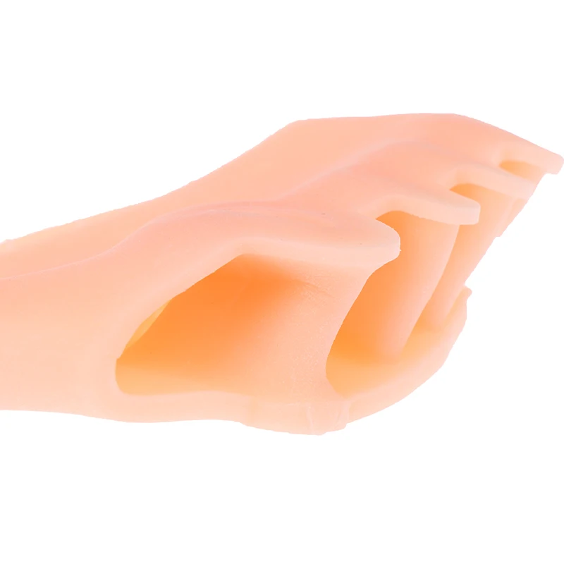 

1Pair Silicone Foot Cover Toe Separator Separateur Hallux Valgus Corrector Bunion Orthotics Protector Bones Overlapping Pedicure
