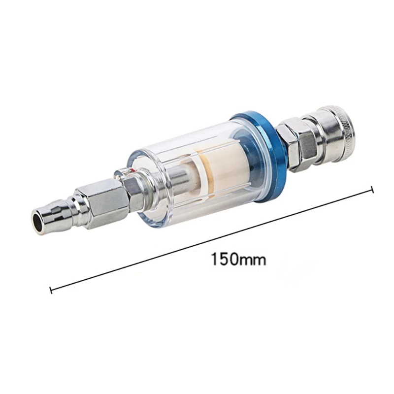 

Water Oil Separator Filter Inlet and Outlet Air Compressor Fitting with Pressure Regulator for Spray Gun Fitting
