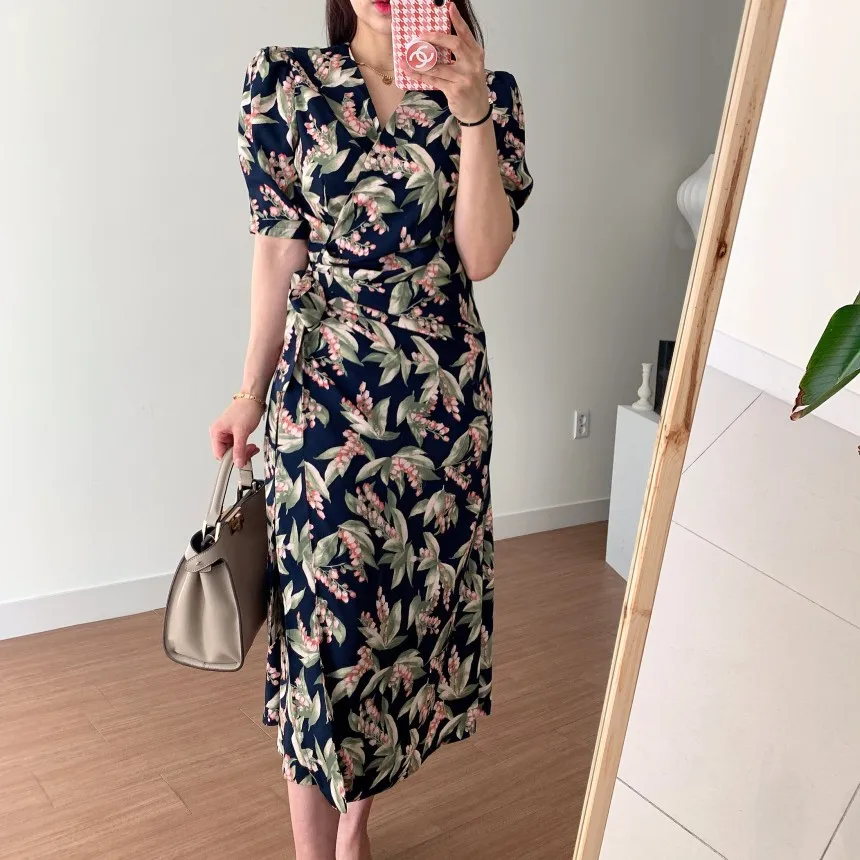 Корейский шик ретро французский Элегантный изящный цельный кружевной