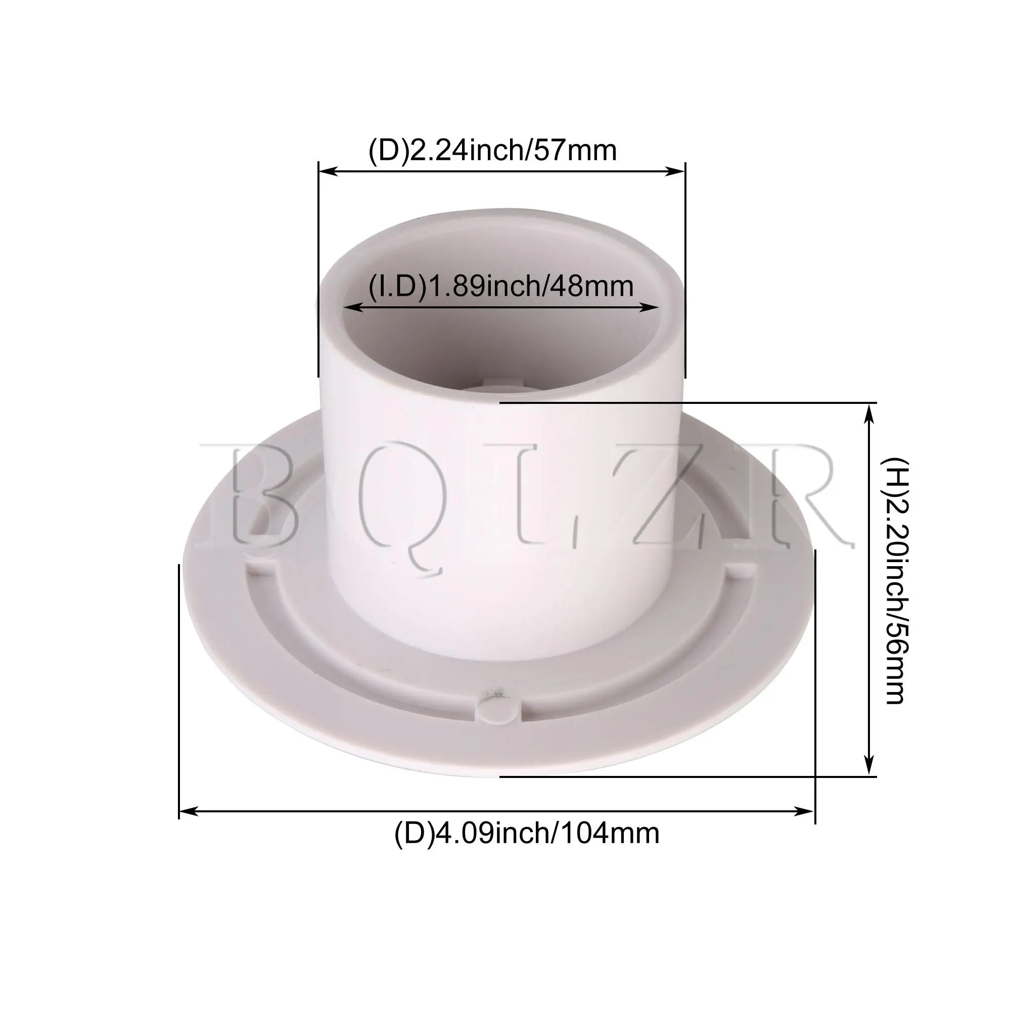 

BQLZR Spa Jet Nozzle 1.92inch Inner Dia Rotatable Swimming Pool Massage Nozzle