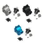 WLtoys 144001 124019 124018 Радиоуправляемая машинка, обновленные запасные части, металлический корпус передней и задней волновой коробки 144001-1254