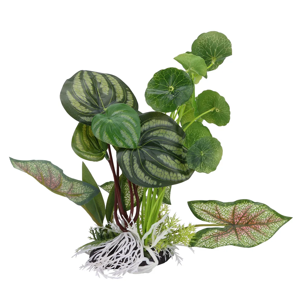Artificial Simulation Underwater Fish Tank Plants Aquarium Aquatic Grass Landscape Decoration | Дом и сад