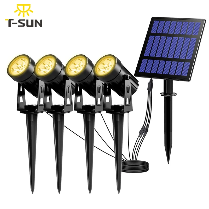 T SUNRISE IP65 водонепроницаемая Солнечная лампа наружная Ландшафтная для наружной
