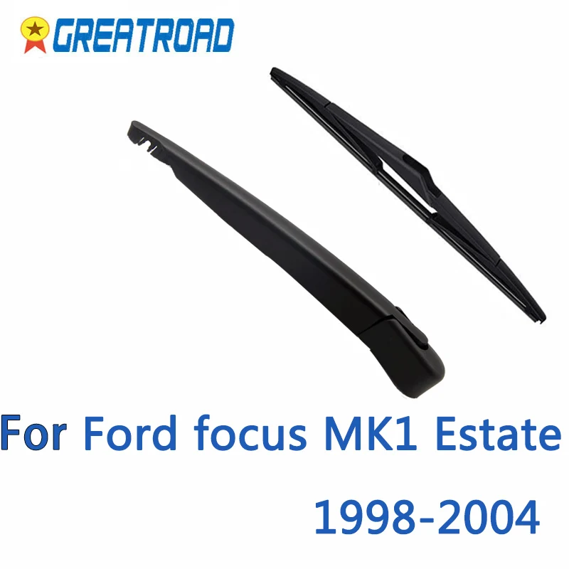 

Wiper 12" Rear Wiper Blade & Arm Set Kit For Ford focus MK1 Estate 1998-2004 Windshield Windscreen Rear Window