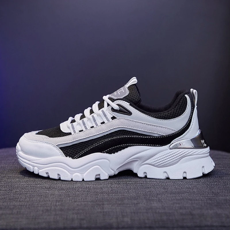 

Women Shoes Fashion Mesh Women Casual Shoes 2020 Flats Platform Autumn Women Sneakers Increase Breathable Women Shoes