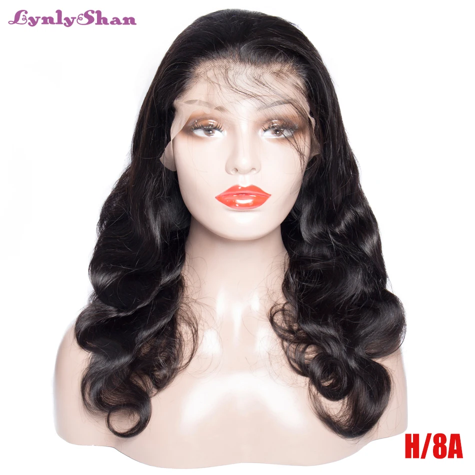 HD прозрачные передние парики на сетке бразильские волнистые человеческие волосы