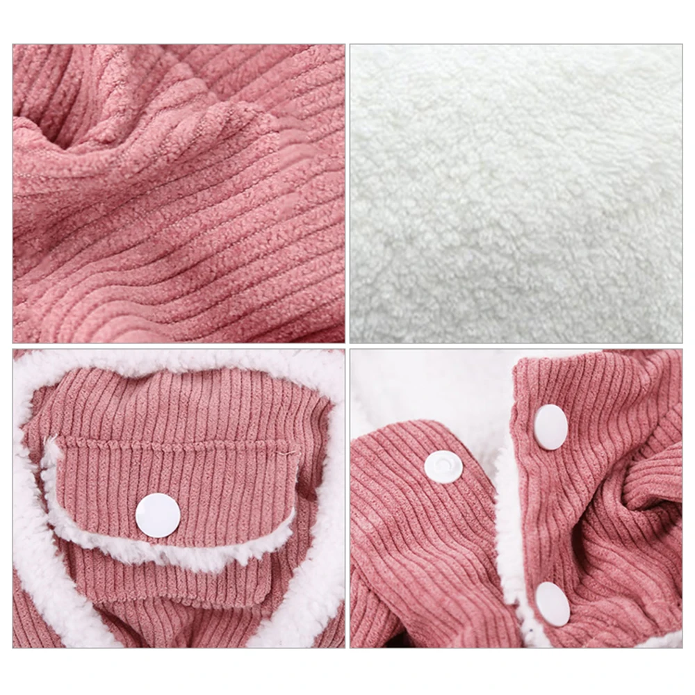 Теплая толстовка для собак одежда чихуахуа куртка домашних животных маленьких