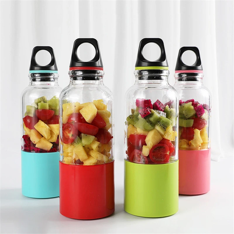 

Mini Portable Electric Fruit Juicer Blender USB Rechargeable Smoothie Maker Machine Sports Bottle Juicing Cup