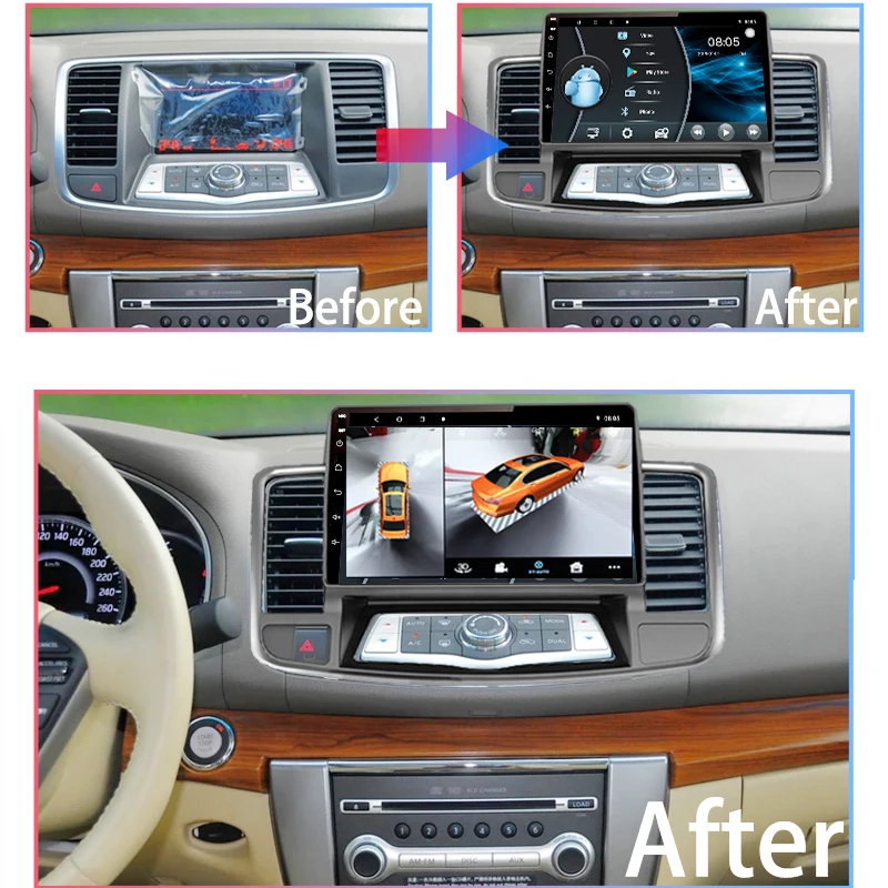 For Nissan Teana Maxima J32 2008~2015 Car Audio Navigation Gps Stereo Carplay DVR 360 Birdview Around 4G Android System For Nissan Teana Maxima J32 2008~2015 Car Audio Navigation Gps Stereo Carplay DVR 360 Birdview Around 4G Android System