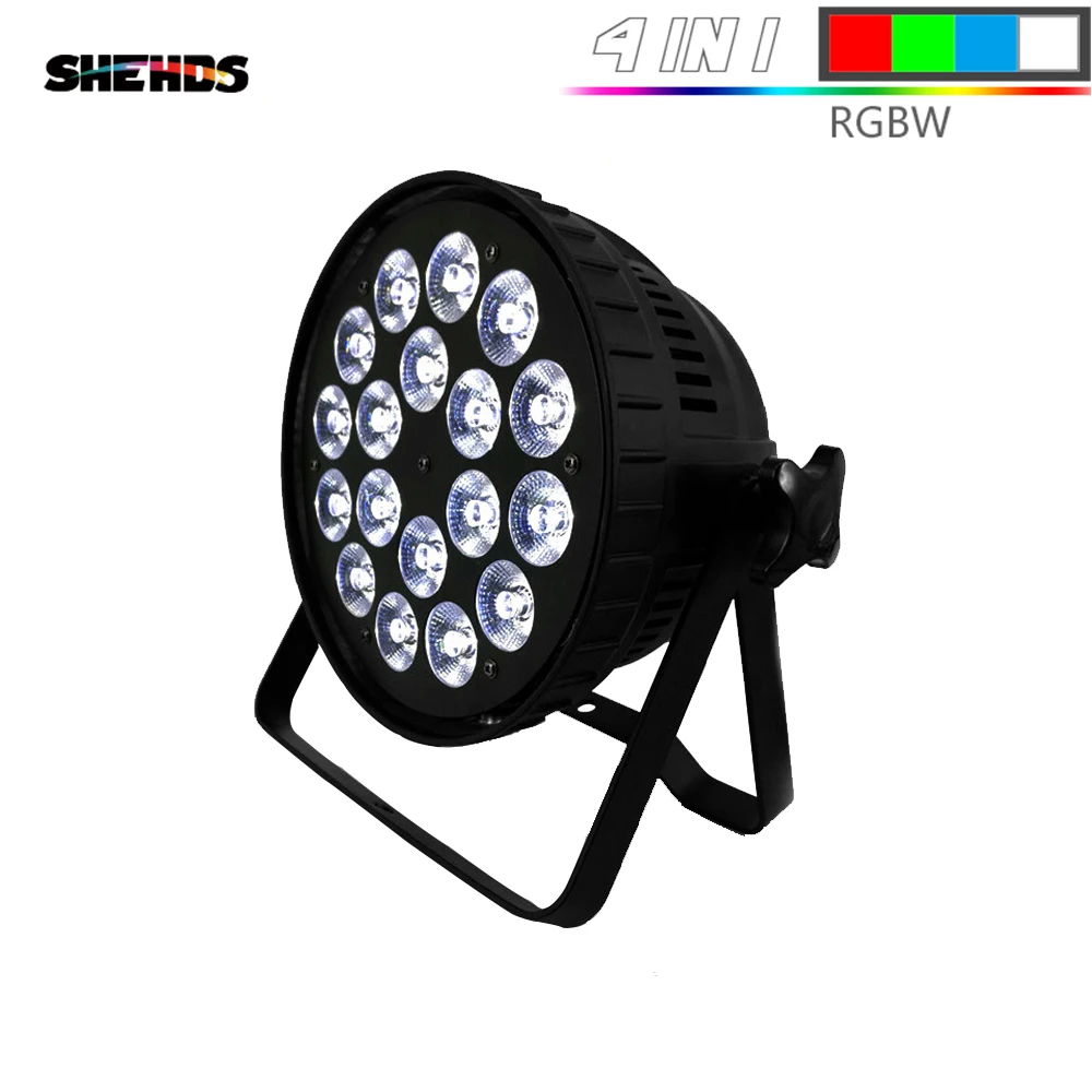 Small LED RGBWA 5in1 SHEHDS 18x12 Вт/18x15 Вт/18X18 Вт Par огни алюминий Dj диско вечерние ночной клуб бар события Dj проектор мыть освещение сценическое освещение - Цвет: Small LED RGBWA 5in1