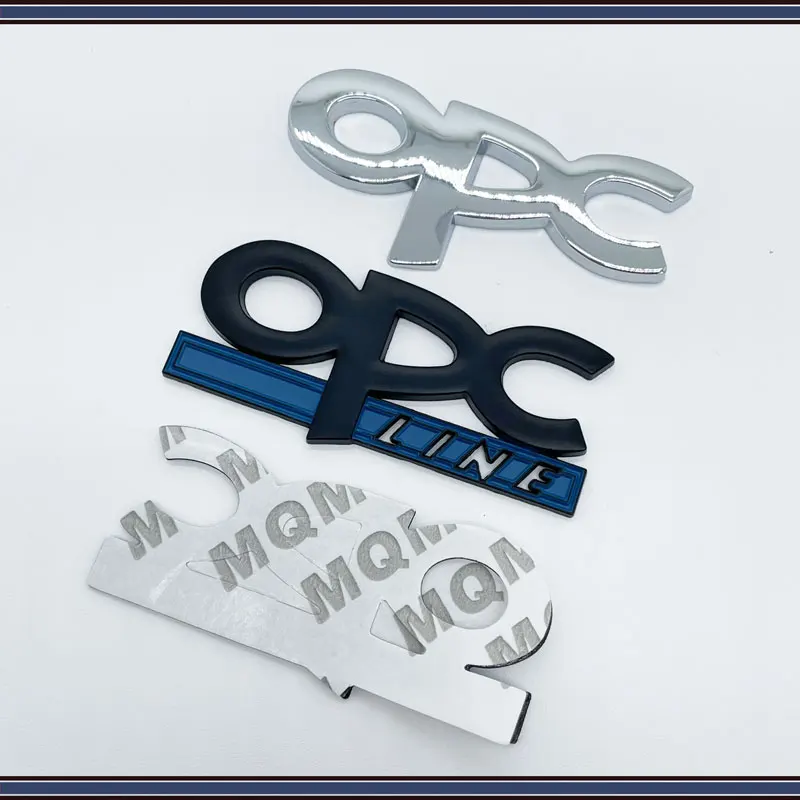 Металлическая 3d-эмблема с логотипом OPC для автомобильного бокового брызговика Opel