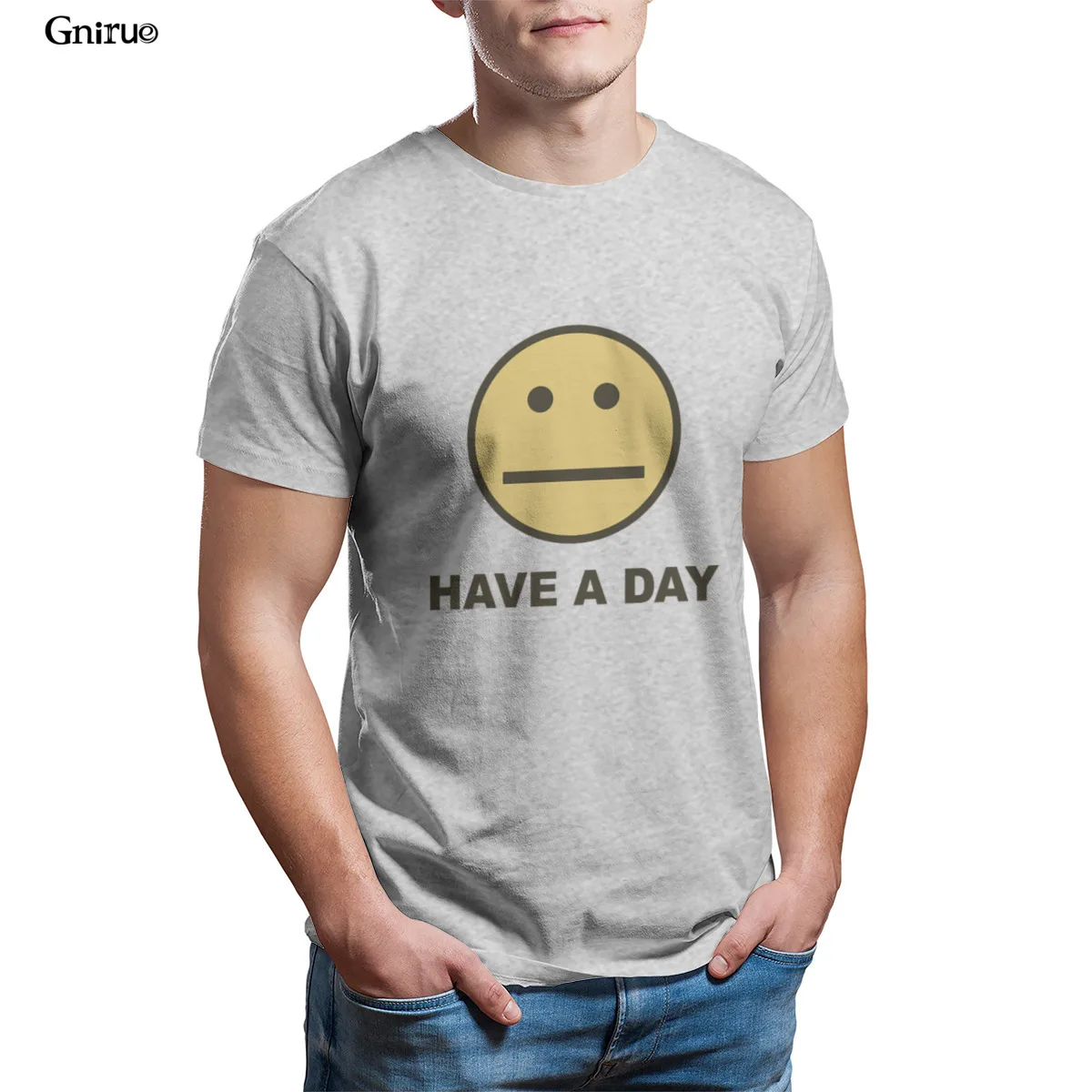 

Wholesale Have a day Mens Organic T-Shirt Essentials Fashion 2021 JapaneseStyle Tees 102137