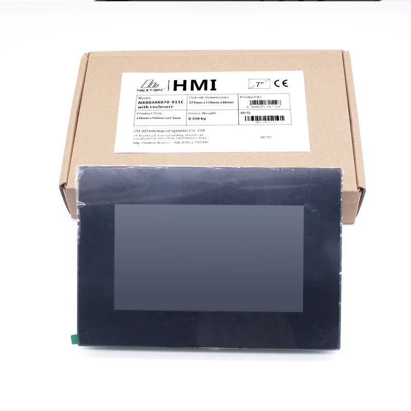 Усиленный емкостный экран Nextion NX8048K070_011C с корпусом 7-дюймовый взаимодействие