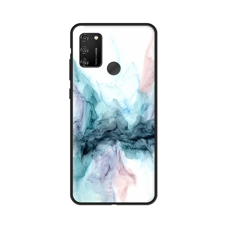 Чехол для телефона Huawei Honor Play 4 4T 3e 3 чехол с рисунком акварели и мрамора View 10 Lite 20 Pro