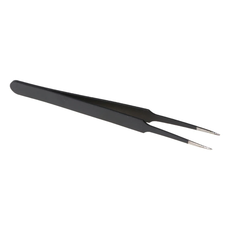 

Carbon Steel High Precision Black Handicraft Clamp Plier Curved Tweezer DIY Nipper ESD-15/ESD-14