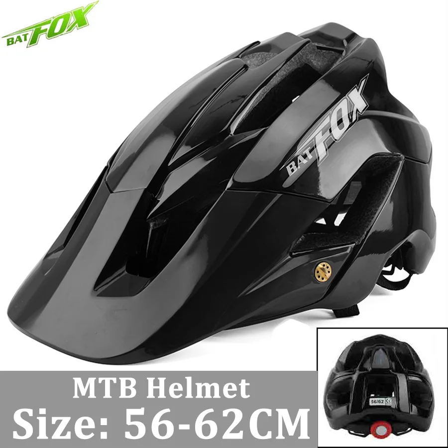 Женский и мужской велосипедный шлем BATFOX 2020 для взрослых 56 62 см mtb шлемы