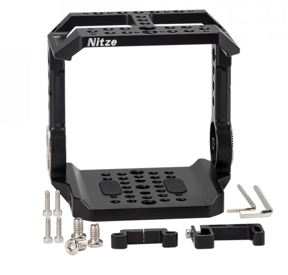 NITZE CAGE для Z CAM E2-S6/F6/F8 CAMERA со встроенными направляющими NATO и ARRI ROSETTE - TP-E2-FS с