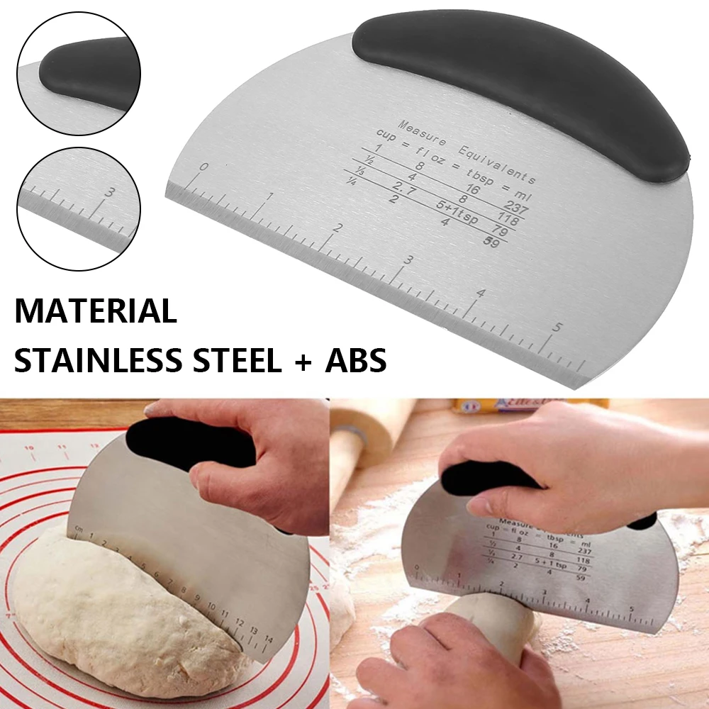 1 шт. нержавеющий резак для раскатки теста лопатка торта рулоны скребок