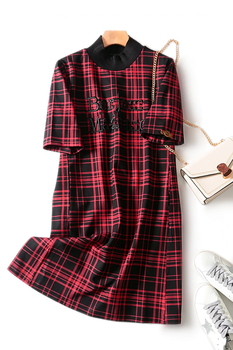 Европейский 2019 осень и зима новая мода вышивка ремесла рукав большой плед ретро