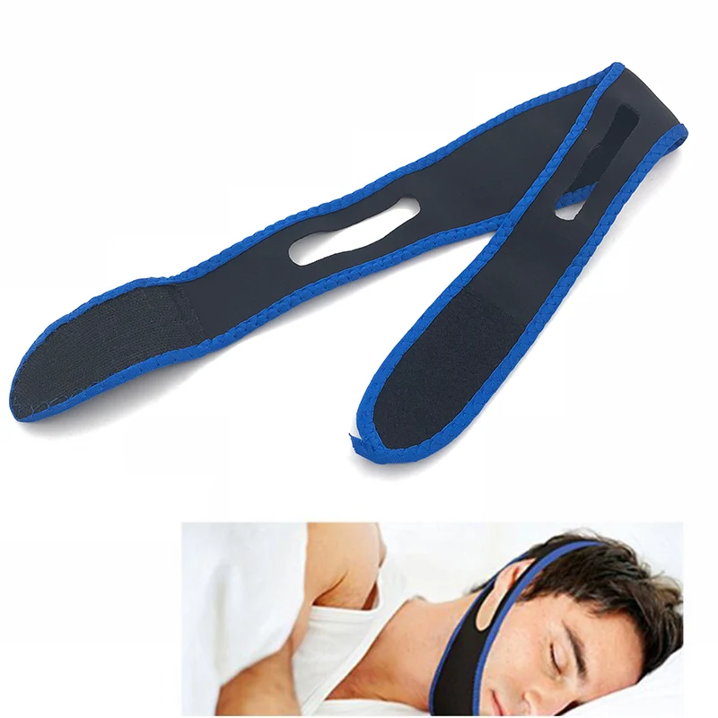 Neoprene Anti Snore Stop Snoring Chin Strap Belt Better Breath Device Sleep Support Apnea Sleeping Care Tools | Красота и здоровье