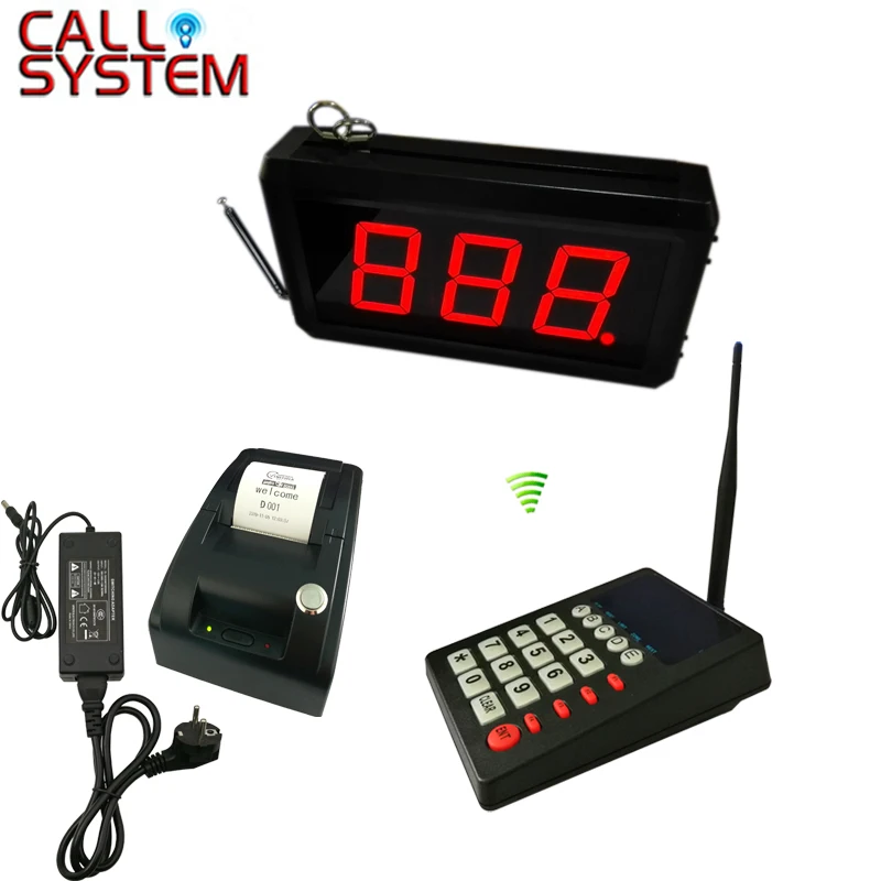 Система управления очередью 2 или 3 значный номер дисплей с номером билета