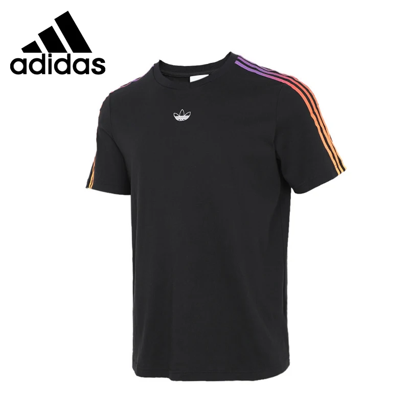 

Original New Arrival Adidas Originals SPRT 3 STRIPE T Men's T-shirts short sleeve Sportswear