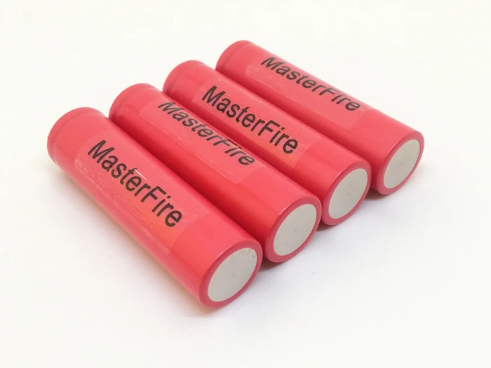 MasterFire 2 шт./лот Подлинная Sanyo 18650 NCR18650BF Высокая Емкость 3400 мАч 3 7 в литий-ионная