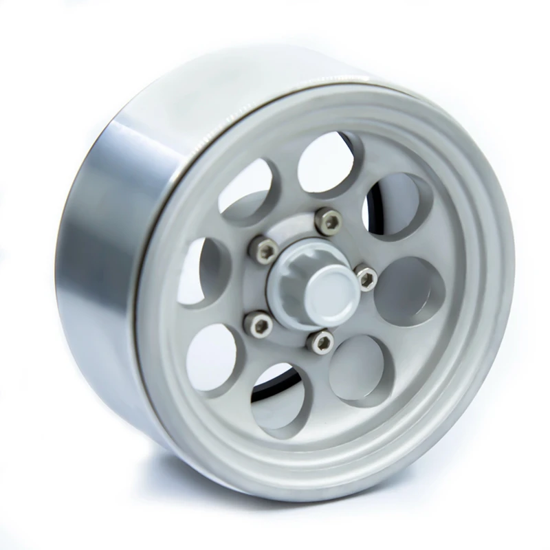 

4Pcs Metal 1.9 Beadlock Wheels Rims for 1/10 RC Crawler Car Axial SCX10 II 90046 AXI03007 Traxxas TRX4 RC4WD D90