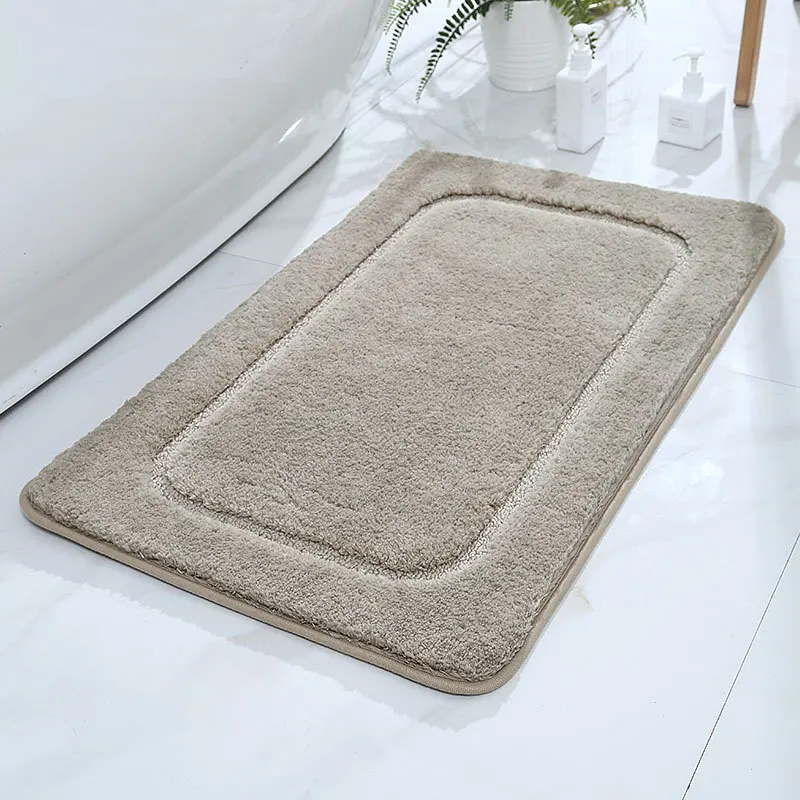 rectangle bath mat washable anti slip geometric bathroom carpets for toilet floor strong water absorption rug mats home decor free global shipping