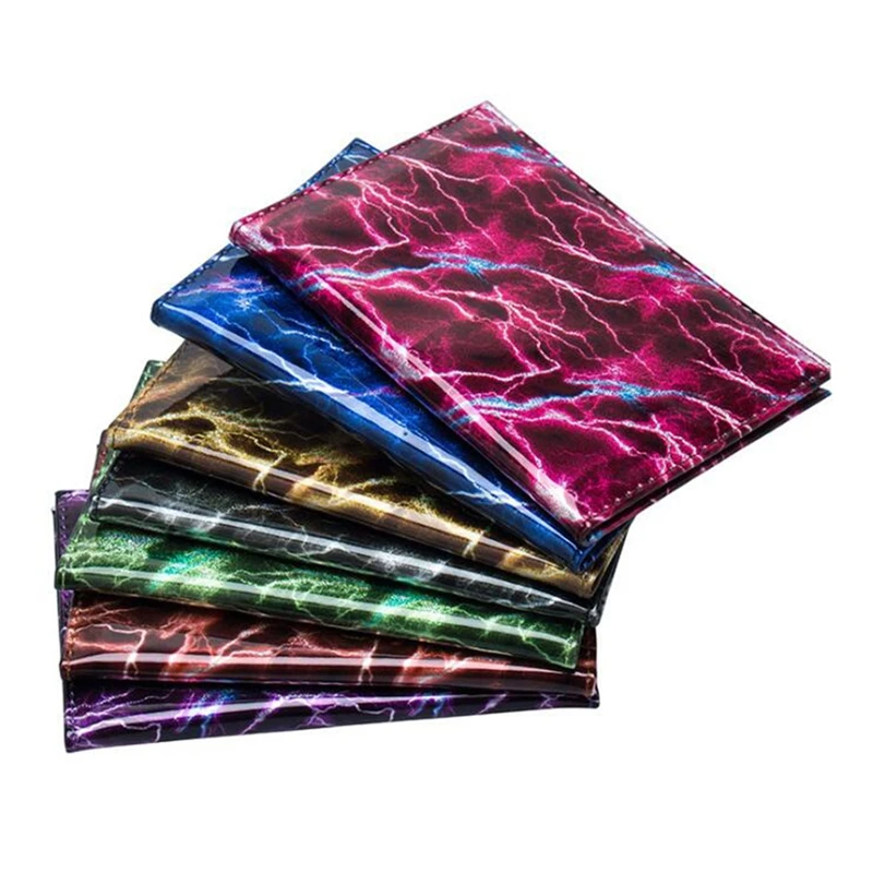 Крутой чехол для паспорта с рисунком молнии гладкая искусственная кожа Обложка