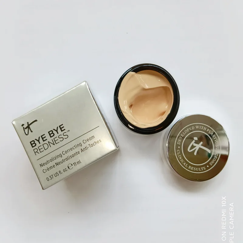 

Новинка It Cosmetics, праймер для снятия красноты Bye, консилер, натуральный стойкий крем для покраснения, нейтролизующий, корректирующий крем для ...