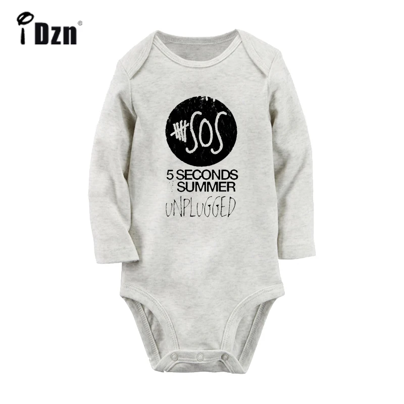 JcBaby013GC U2 альтернатива рок-группа ACDC Armin Van Buuren DJ вентиляторы Новорожденный ребенок боди малыш комбинезоны с длинными рукавами хлопок одежда - Цвет: JcBaby013GC