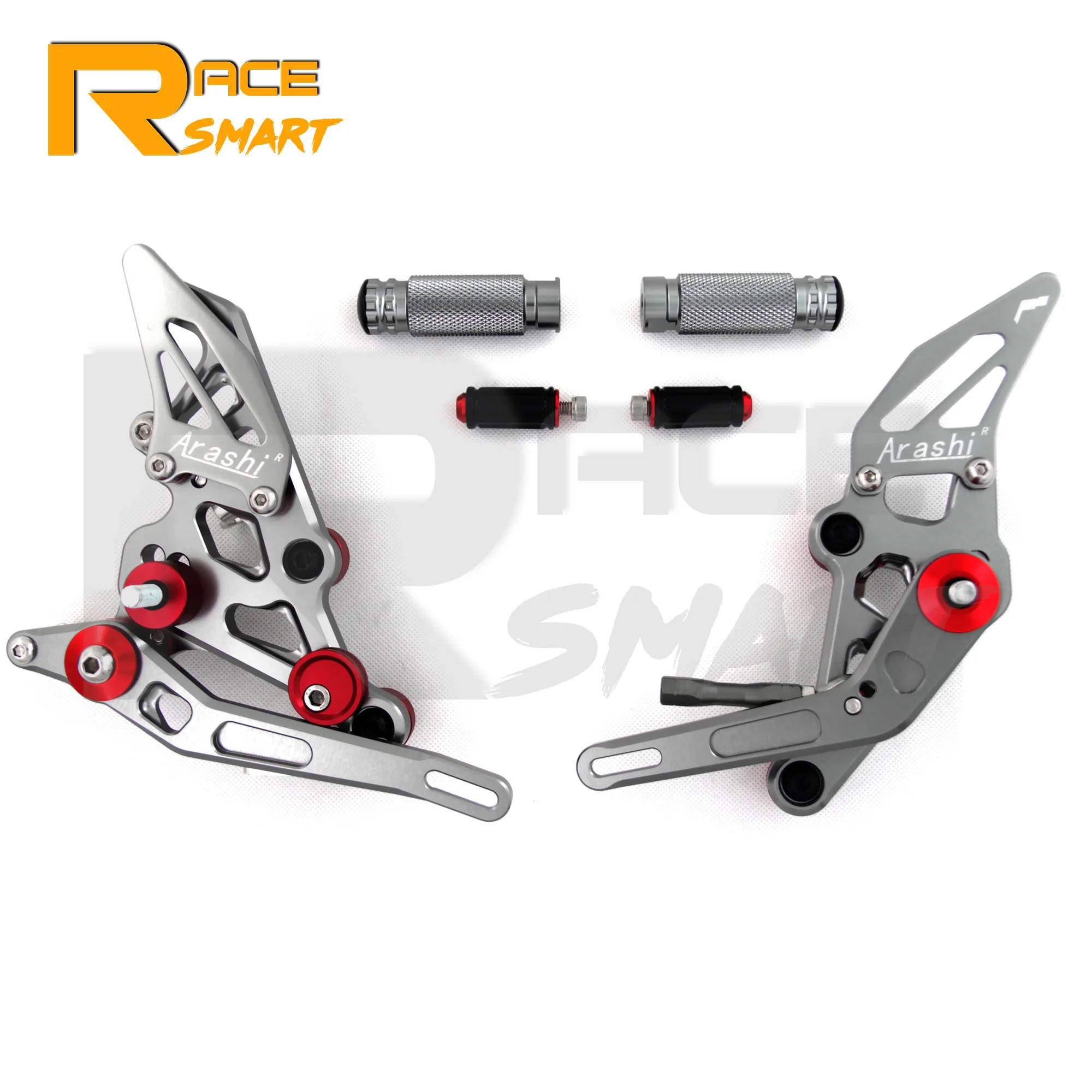 Регулируемые подножки с ЧПУ аксессуары для мотоциклов YAMAHA YZF R25 250 R3 2015 2021 Задние