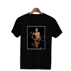 Пикантные Kendall Jennerпользовательских персонализированные футболки для мужчин и женщин, мужская рубашка, летняя хлопковая футболка с коротким рукавом, уличная одежда