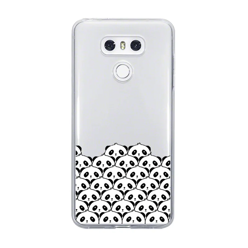 Чехол ciciber Pandas для LG G6 G7 G5 G4 V30 V35 V40 THINQ TPU K10 K8 K7 K4 2017 2018 K9 K11 Plus мягкий чехол телефона