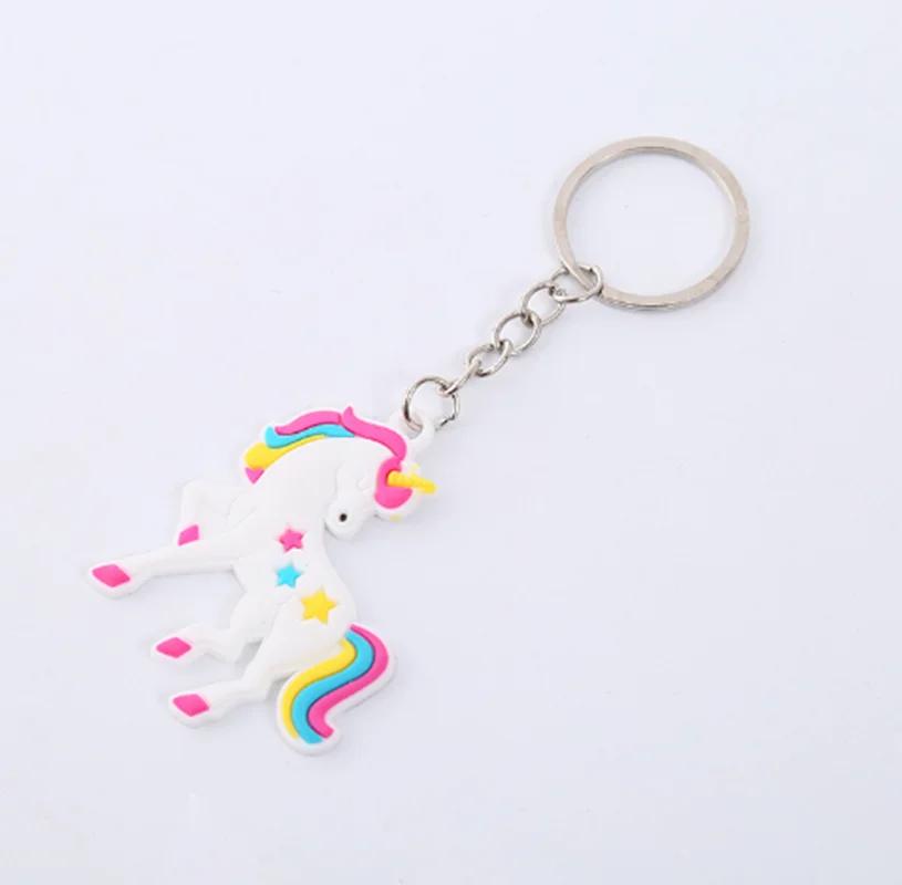 12 шт./компл. резиновый браслет Единорог для детской вечевечерние|Украшения