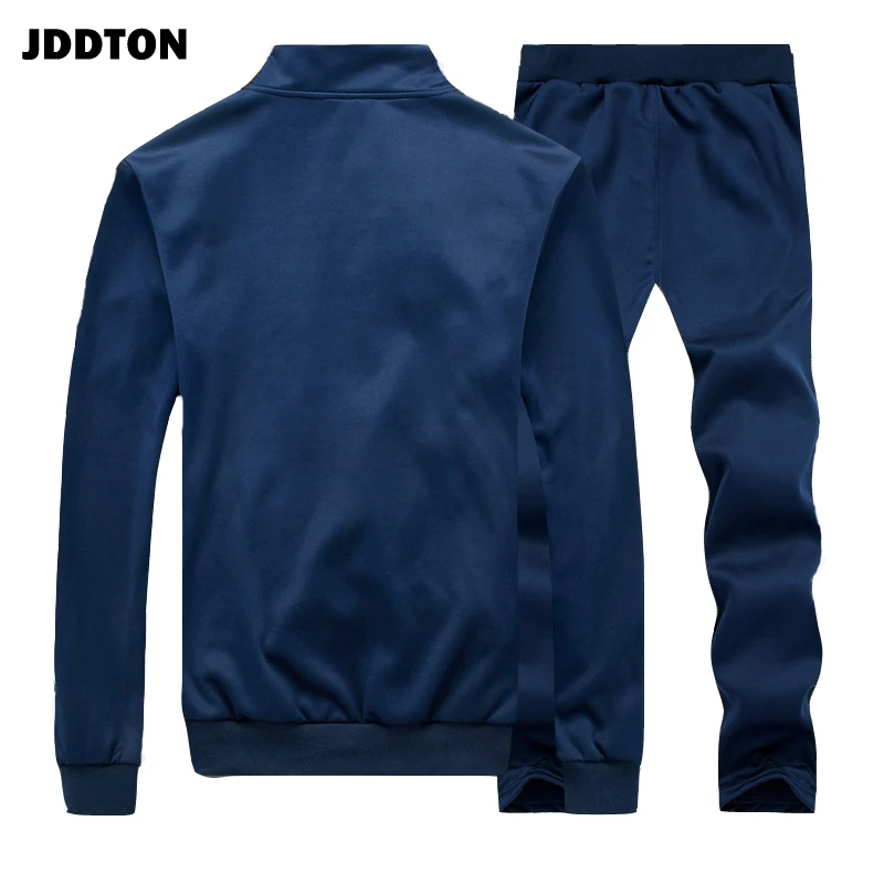 Мужской спортивный костюм JDDTON повседневный спортивная куртка для бега и штаны