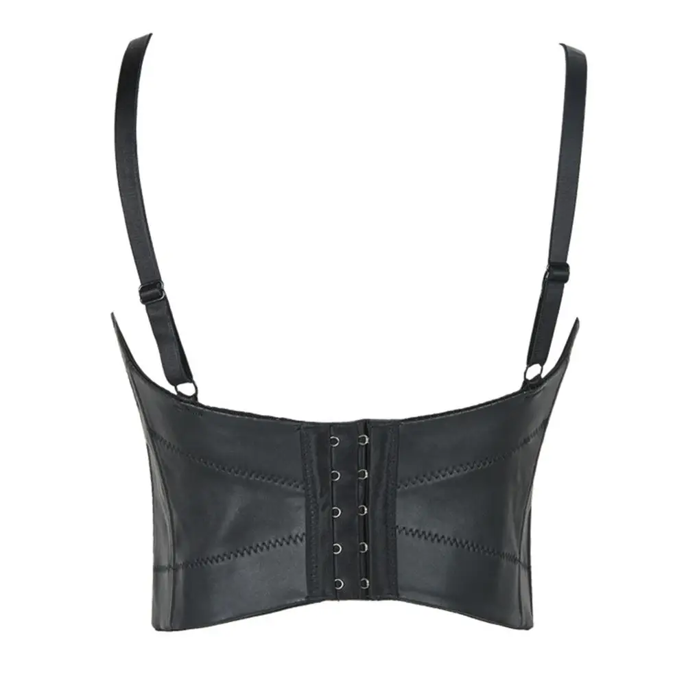 Женский бюстгальтер бюстье IRENE TINNIE из матовой искусственной кожи вечерние