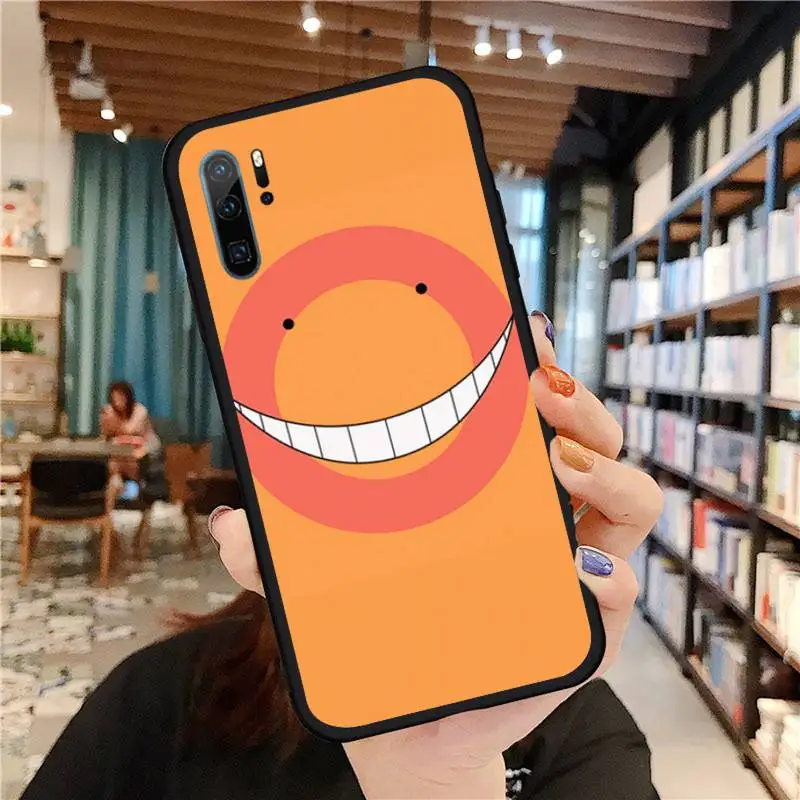 

anime color Koro Sensei Phone Case For Huawei honor Mate P 9 10 20 30 40 Pro 10i 7 8 a x Lite nova 5t Soft silicone funda