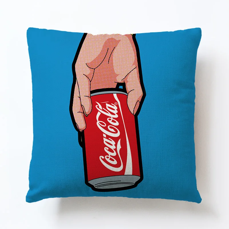 Наволочка в индийском этническом стиле ретро с рисунком американском наволочка