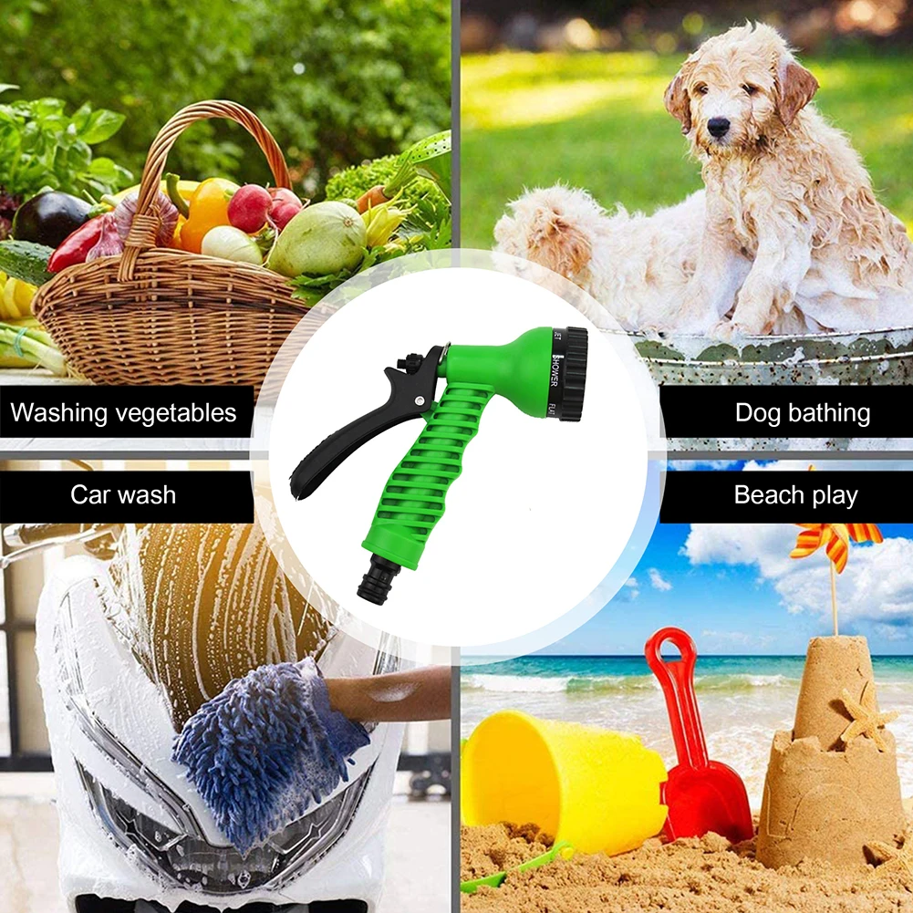 

Water Sprayer Pipe Watering Car Washing Garden Hoses Pipe Kit with Sprinkler Connector Plastic Sprinkle Tools