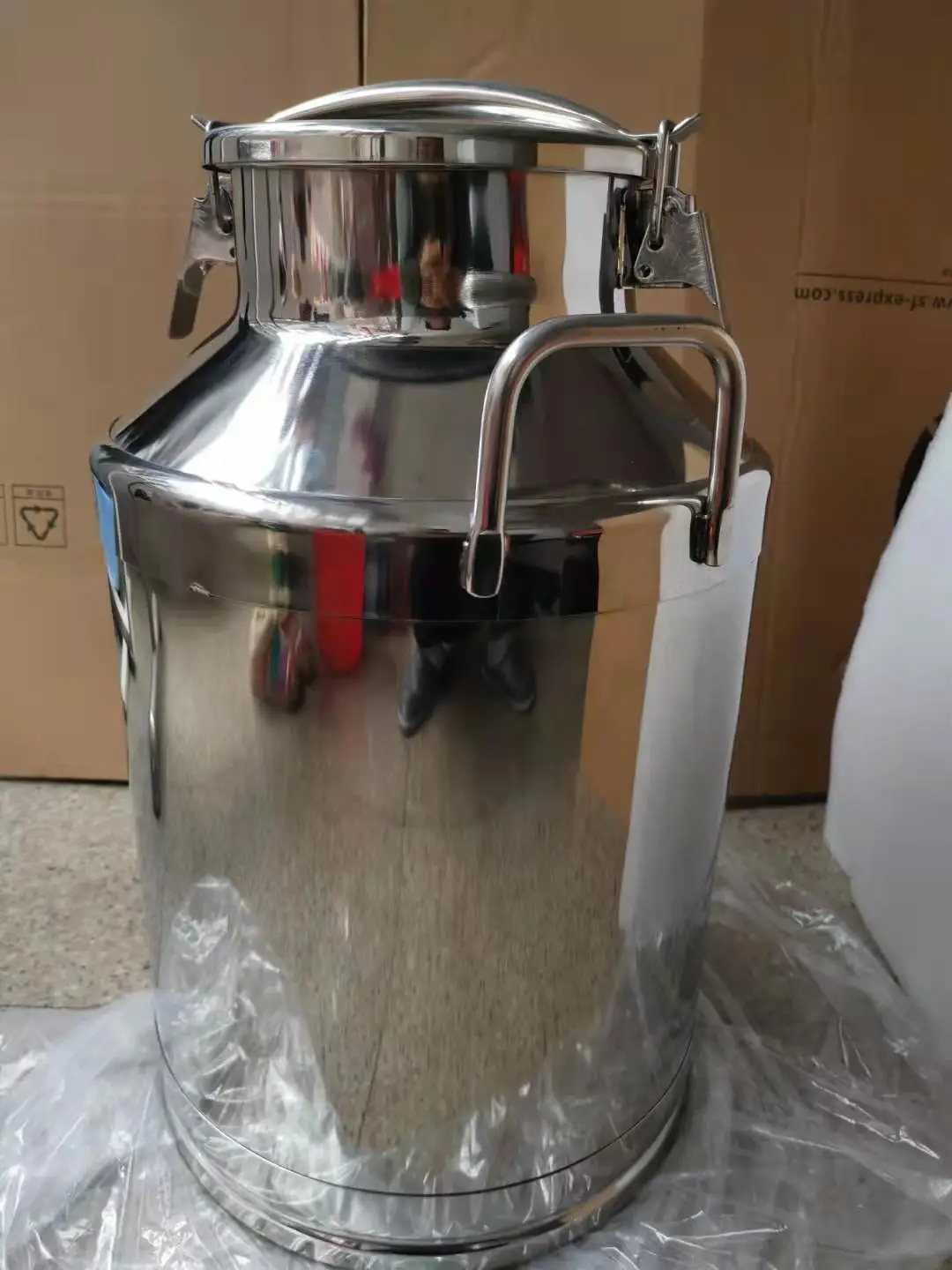 40 литров санитарный резервуар для хранения молока из нержавеющей стали SS304