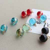rare earth glass bound small ball gems are used for diy necklaces earrings accessories jewelry and hardware