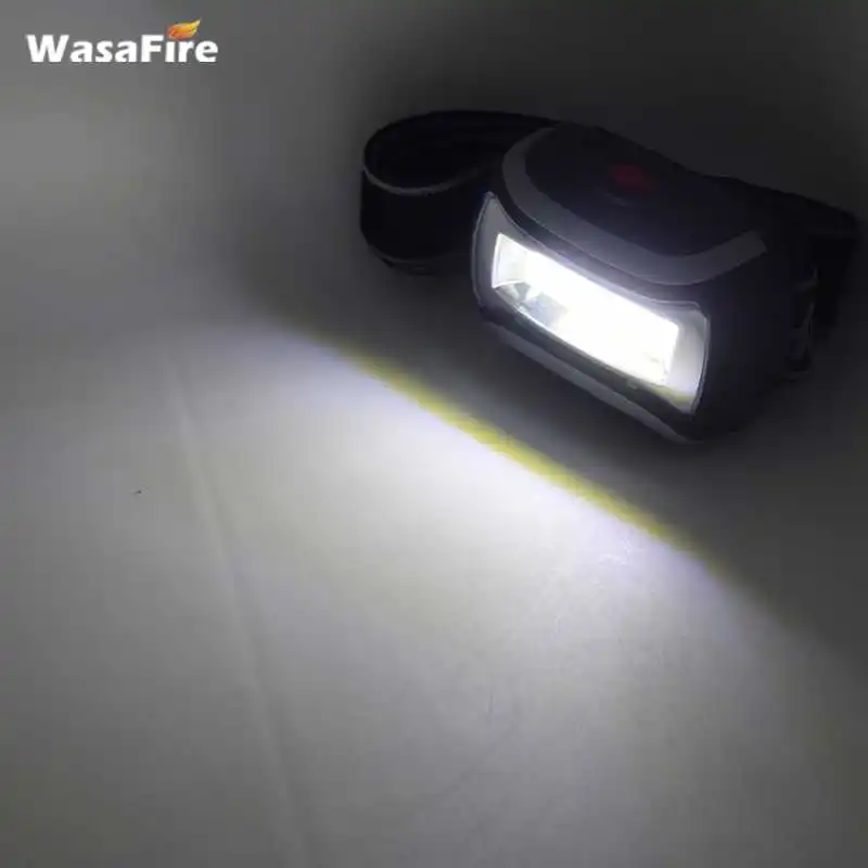 

Powerful Mini COB LED Head Lamp Waterproof 3 Modes Headlight Flashlight Frontal Led Head Torch Mining Camping Headlamp