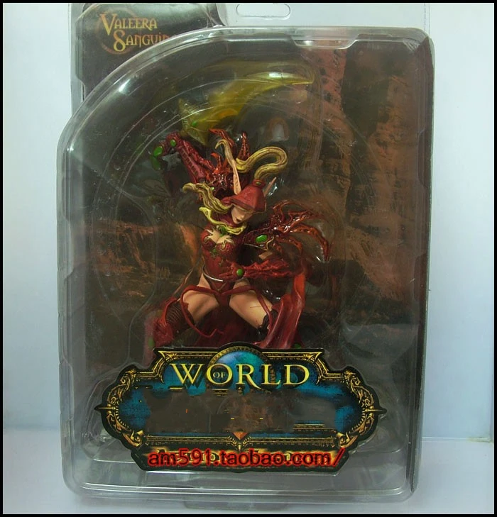 Фигурки из игры WOW модель Valeera Sanguinar Blood Elf Rogue Sylvanas Windrunner классические игровые